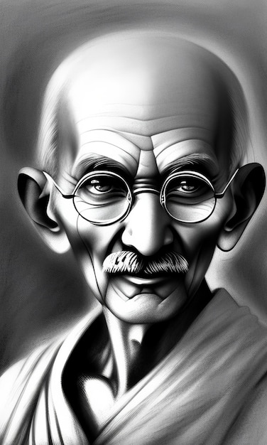 Photo mahatma gandhi indian freedom fighter 2 october