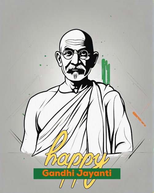 Mahatma Gandhi' Poster, picture, metal print, paint by Musri Ali | Displate