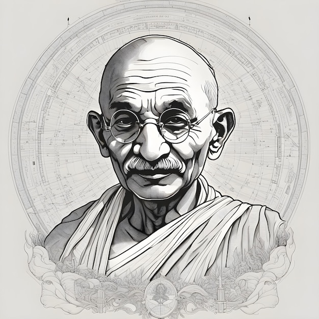 Foto mahatma gandhi