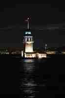 Photo maidens tower in istanbul turkiye