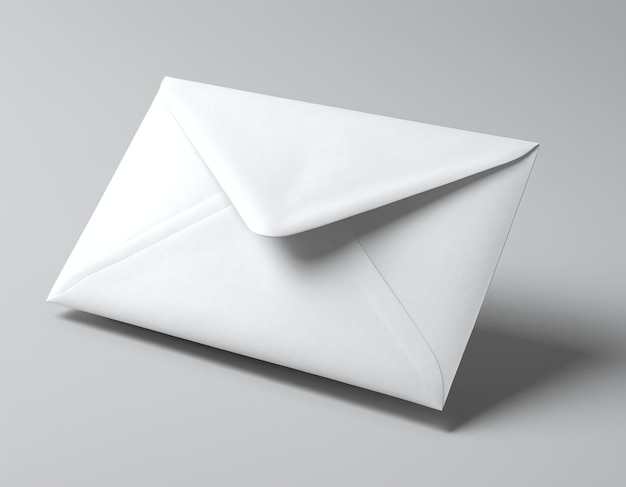 Mail envelope letter 3D rendered