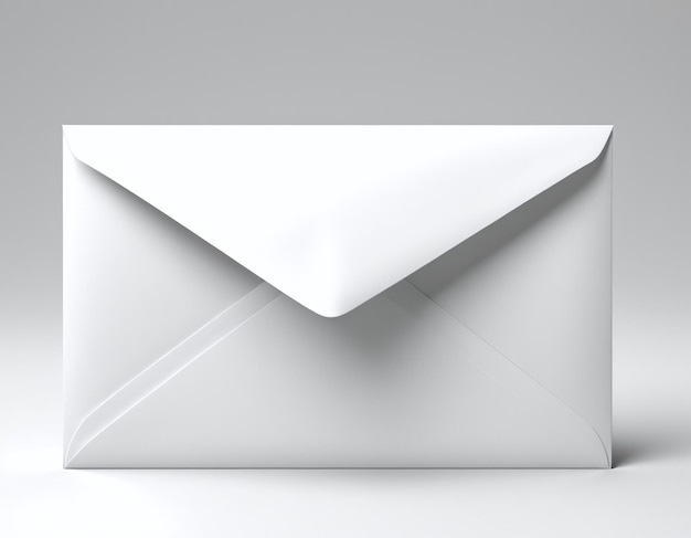 Mail envelope letter 3D rendered