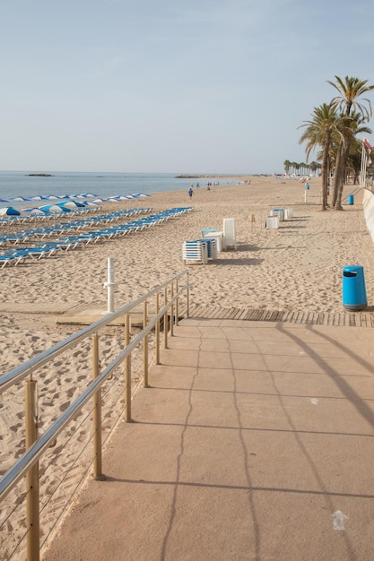 Main Beach, Villajoyosa, Alicante, Spain