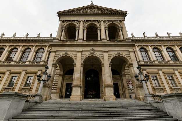 Main building of the University of Vienna in Vienna Austria built in 1873