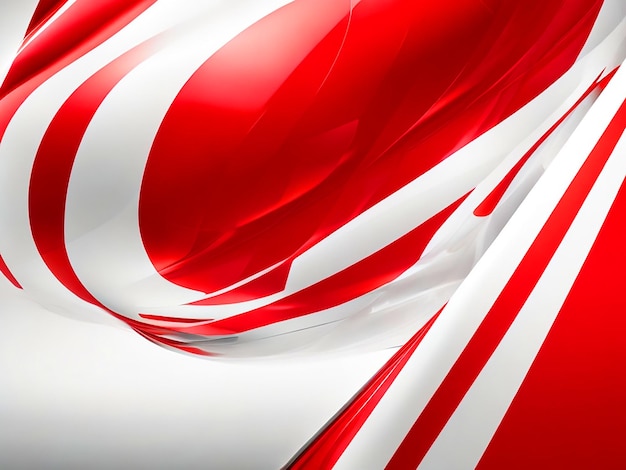 main colors red and white background image