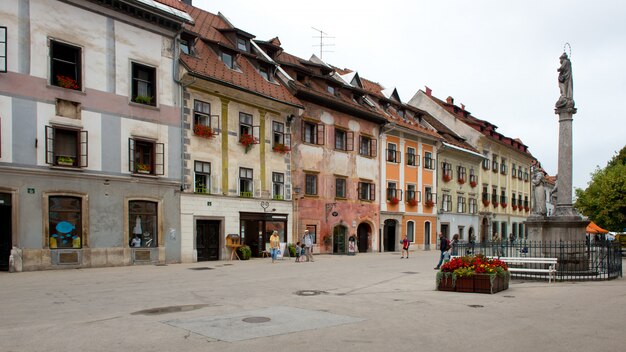 Main Square in Skofja Loka