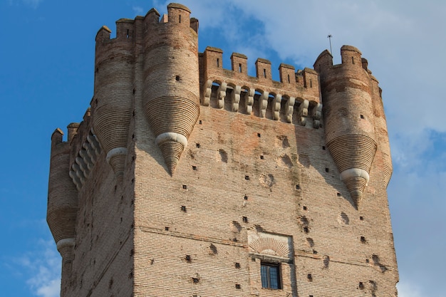 Main tower of "La Mota" Castle, Medina del Campo.