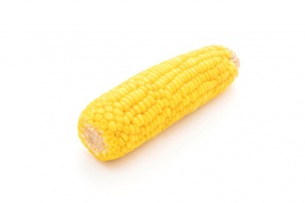 maïs op witte achtergrond