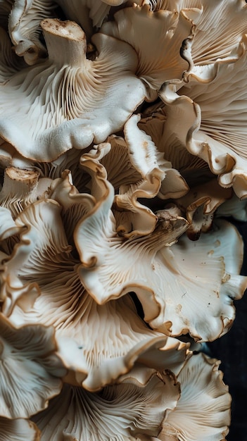 Photo maitake mushrooms