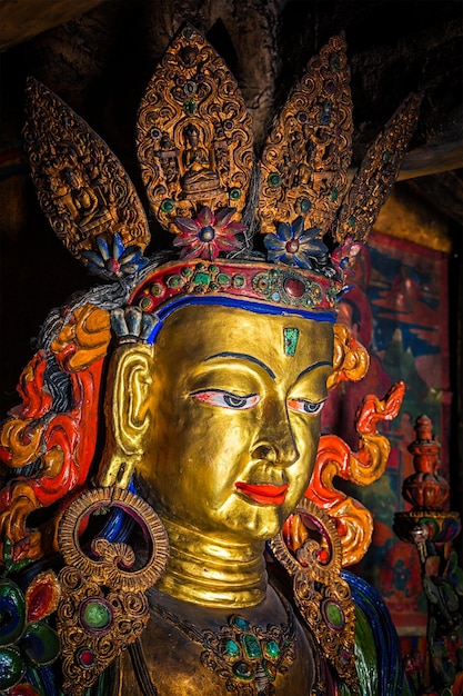 Maitreya Buddha statue