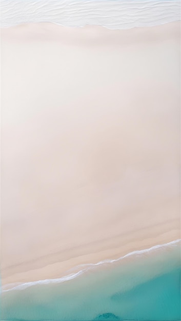 純 ⁇  な 白い 砂 の ビーチ の 壮大な 空から の 景色
