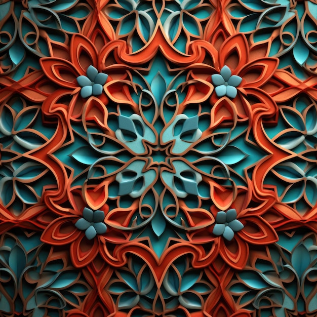 Majestic Arabian Pattern A Breathtaking Decorative Texture