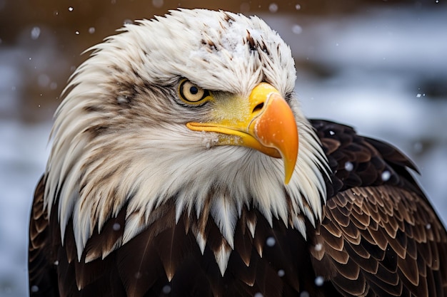 Foto majestic bald eagle wildlife k portret