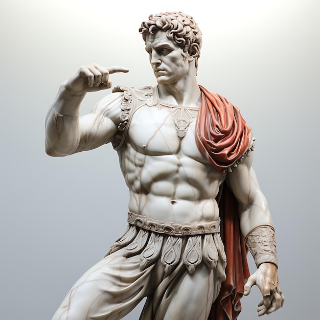 Majestic Beauty of Greek Style Marble Statues