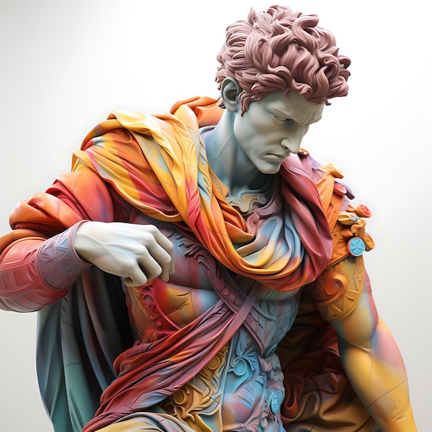 Majestic Beauty of Greek Style Marble Statues