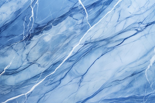 Фото с голубым мрамором Majestic Blue Veins