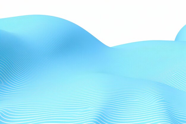 Photo majestic blue wave dancing in cyberspace on a white or clear surface png transparent background