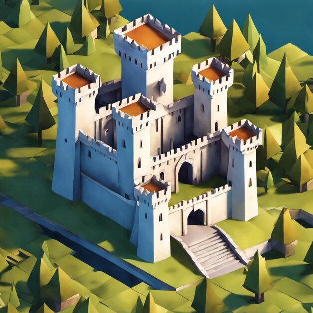 Majestic Castles A Hyper Realistic Journey through Fantasy Lands