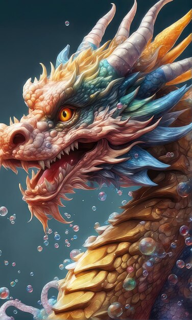 majestic chinese dragon