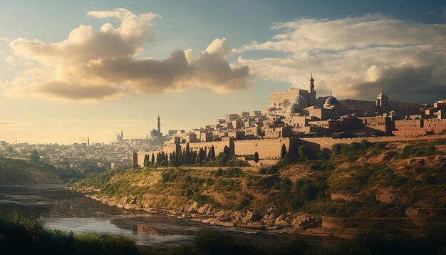 the majestic city of israel from the bible Ultra HD