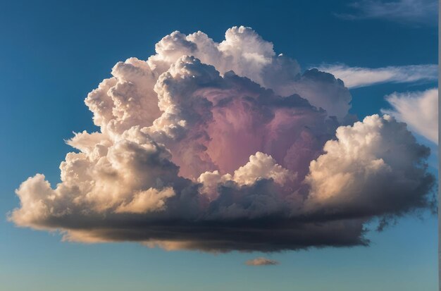 Photo majestic cloudscape at dusk