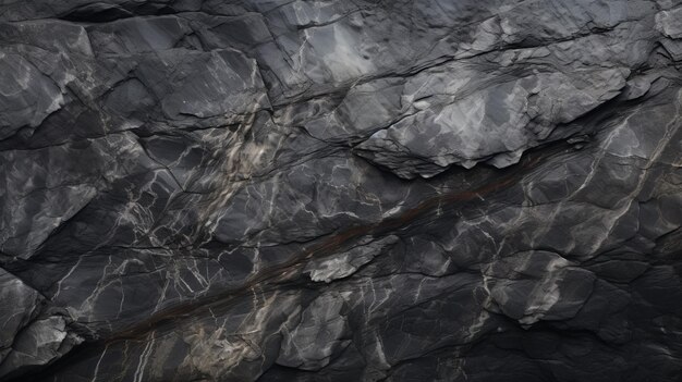 Majestic Composition A Painterly Rock Wall With An Ominous Vibe