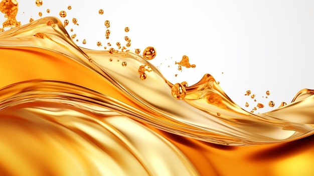 Majestic Flow of Liquid Gold