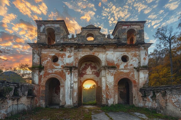 Photo majestic georgia with its diverse landscapes and rich history