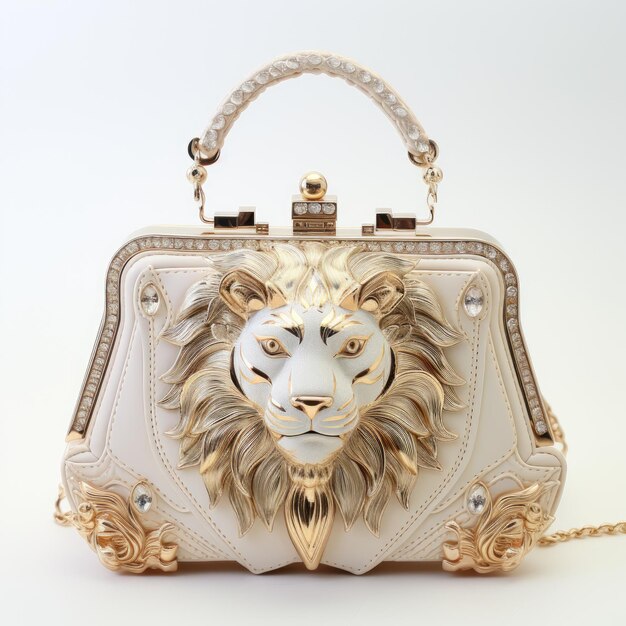 Tote Bag Lion | Women's Bags Made In Italy | Cuoieria Fiorentina World