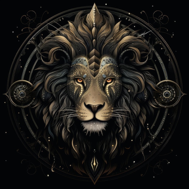 Majestic Leo Zodiac Sign