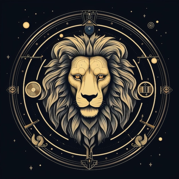 Majestic Leo Zodiac Sign