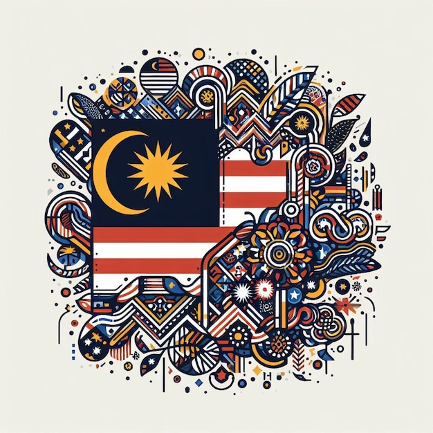 majestic malaysian flag a vibrant symbol of diversity unity and rich cultural heritage