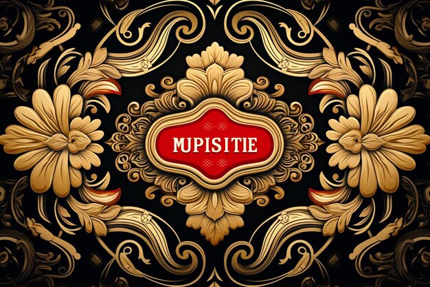 Photo majestic motif supreme style