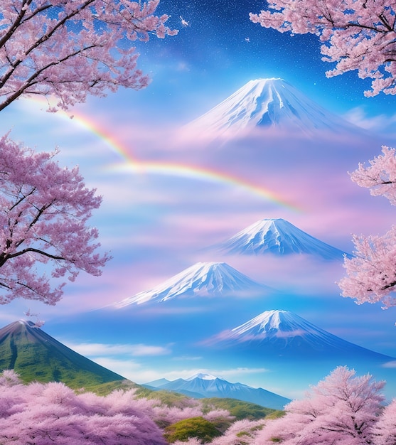 Majestic Mount Fuji Japan's Iconic Landmark