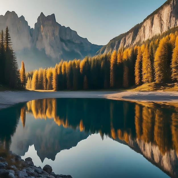 Majestic Mountain Peaks Breathtaking Nature Landscape Photography Microstock Image