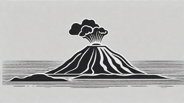 Foto maestosi vulcani di fango in eruzione