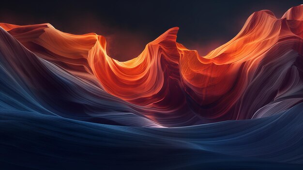 Photo the majestic navajo upper antelope canyon