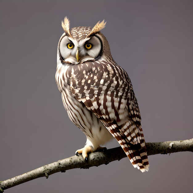 Photo majestic owl illustration