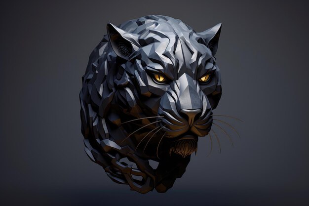 Majestic Panther39s Head