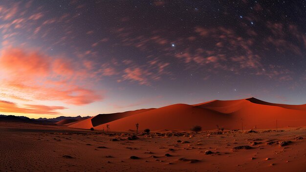 Majestic Sand Dunes Landscape