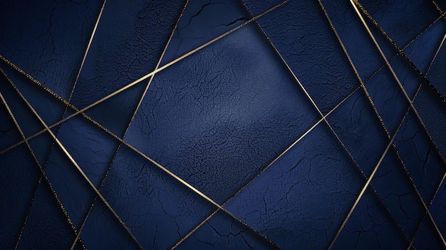 Photo majestic sapphire canvass adorned by gilded veins