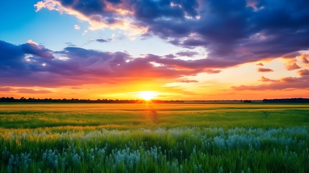 Majestic sunset timelapse nature's light and rolling clouds in 4k