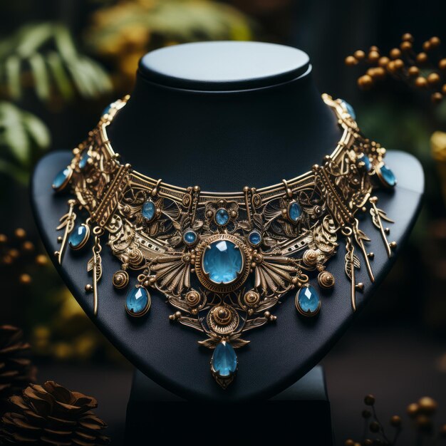 The Majestic Tapestry Unveiling the Exquisite Masculine Royal Heirloom Necklace from Europe's Middl