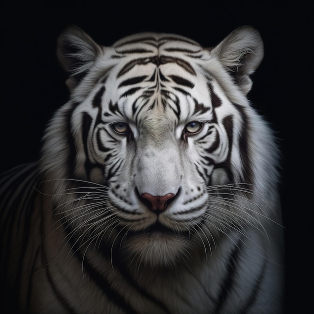 Majestic Tiger illustration