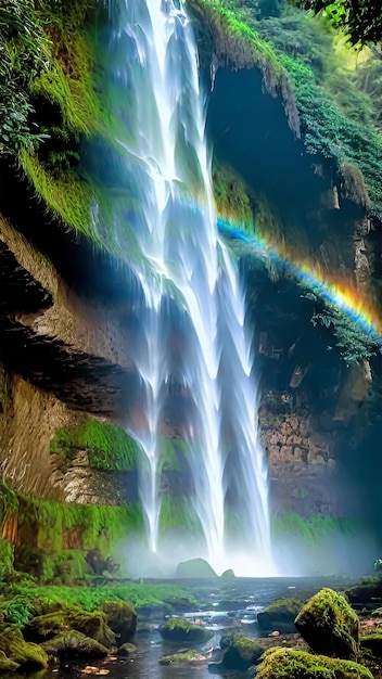 Majestic waterfall