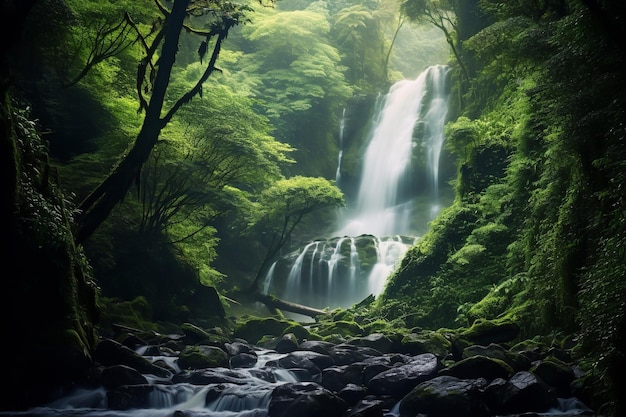 Majestic Waterfalls Capturing Nature's Powerful Beauty in MotionxA