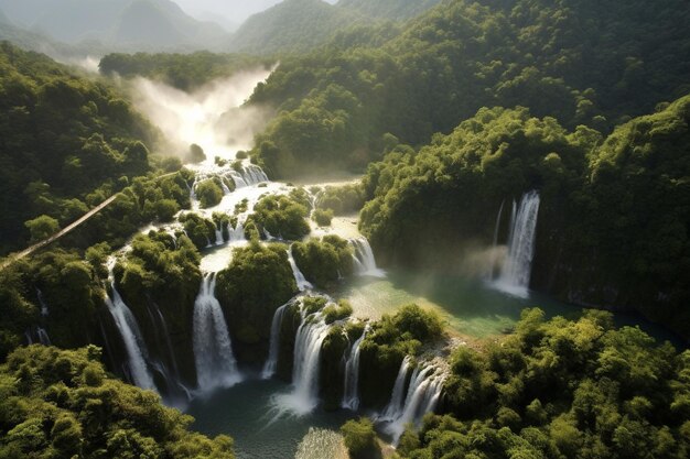 Majestic Waterfalls Unveiling the Beauty of Nature's Powerful DisplaysxA