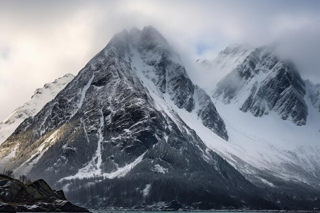 Majestueuze koude weerpieken