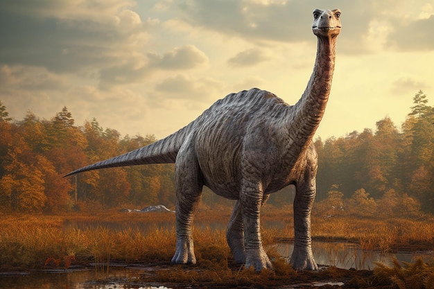 Majestueuze Sauropod-dinosaurus