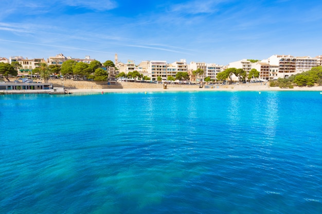 Majorca Porto Cristo beach in Manacor at Mallorca